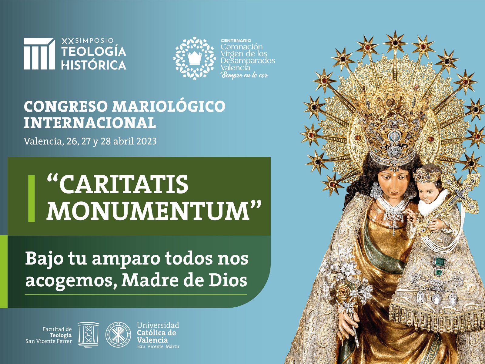 La Facultad de Teología organiza un congreso mariológico internacional por  el Centenario de la Coronación – Facultad de Teología Valencia