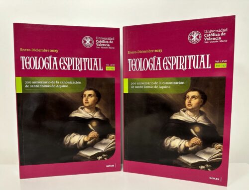 Teología Espiritual dedica su último volumen a santo Tomás de Aquino