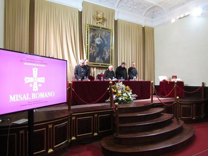 Presentación del Misal Romano en la Facultad de Teología de Valencia