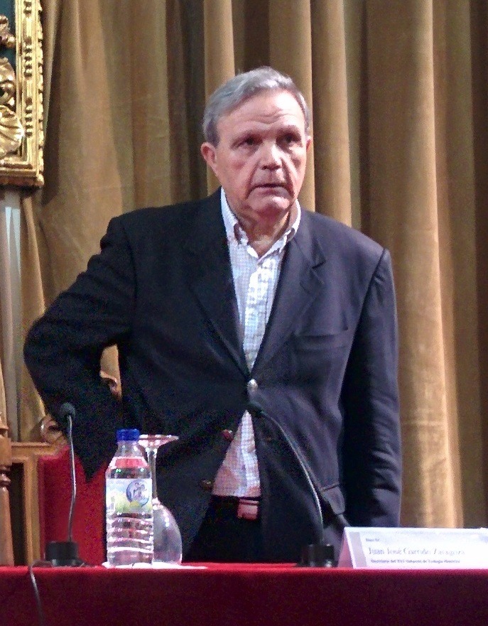 Juan José Garrido en la Facultad de Teología de Valencia